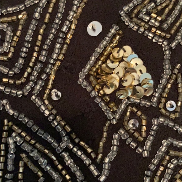 Beaded Mini Skirt - Picture 5 of 5